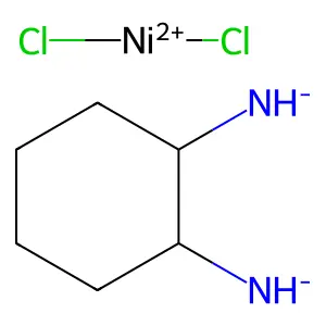 (2-Azanidylcyclohexyl)azanide;dichloronickel(2+) structure