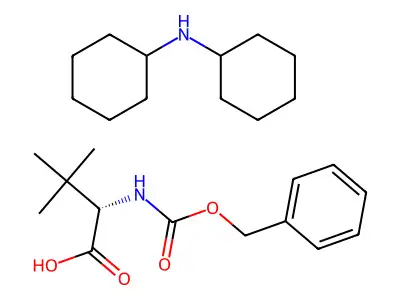 (S)-2-((tert-Butoxycarbonyl)amino)-3,3-dimethylbutanoic acid structure