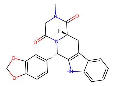 Tadalafil structure
