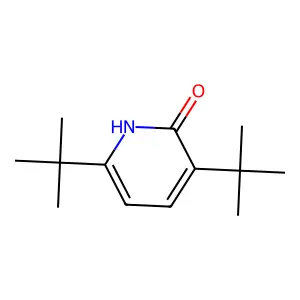 3,6-Di-tert-butylpyridin-2(1H)-one structure