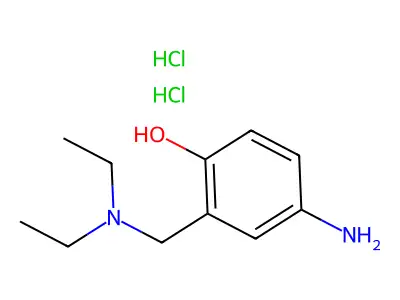 4-Amino-2-((Diethylamino)Methyl)Phenol structure