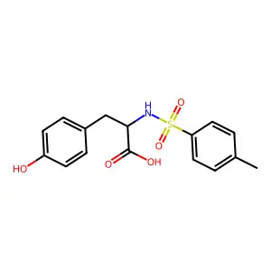 N-p-toluenesulfonyltyrosine structure