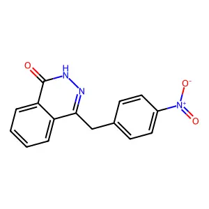 4-(4-nitrobenzyl)phthalazin-1(2H)-one structure