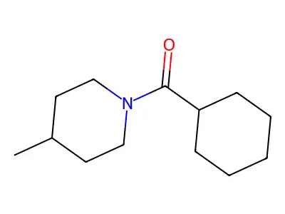 Piperidine, 1-(cyclohexylcarbonyl)-4-methyl- structure