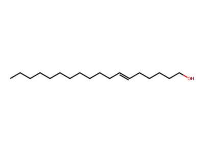 Octadec-6-en-1-ol structure