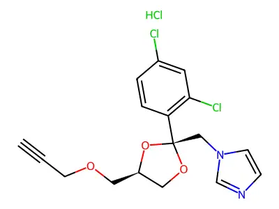 Parconazole Hydrochloride structure