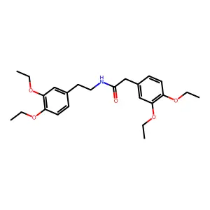 N-(2-(3,4-Diethoxyphenyl)ethyl)-2-(3,4-diethoxyphenyl)acetamide structure