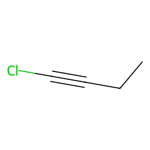 1-Chloro-1-butyne structure