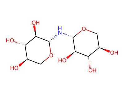 DI-BETA-D-XYLOPYRANOSYLAMINE structure