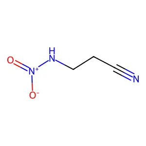 (2-Cyanoethyl)hydrazine structure