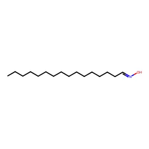 Hexadecanal, oxime structure