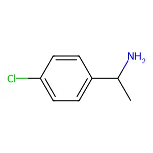 1-(4-氯苯基)乙胺 structure