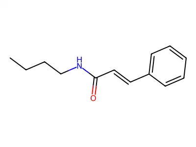 3-phenyl-N-butyl-acrylamide structure