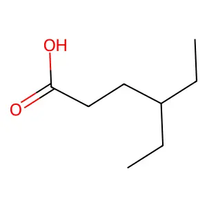 4-乙基己酸 structure