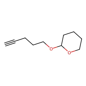 2-(4-Pentynyloxy)tetrahydro-2H-pyran structure
