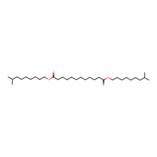 Diisodecyl dodecanedioate structure