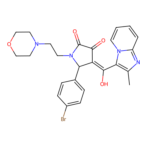 C25H25BrN4O4 structure