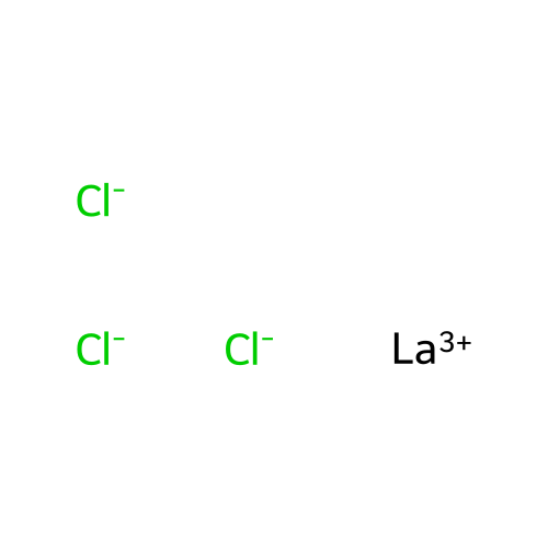 氯化镧 structure