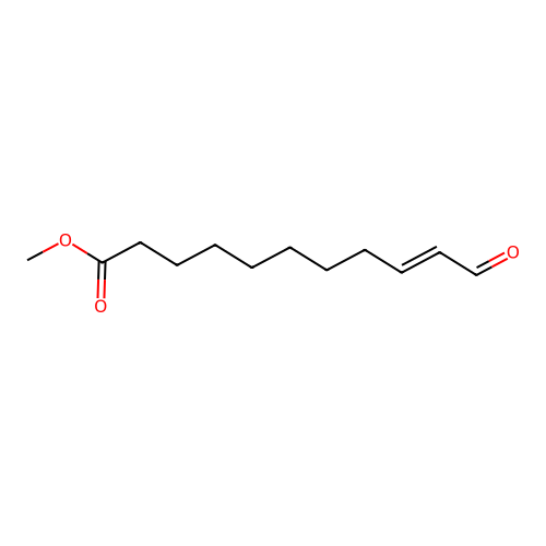 Methyl 11-oxo-9-undecenoate structure