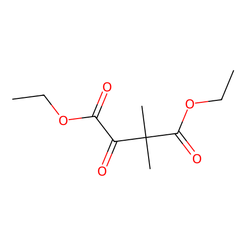 Diethyl 2,2-dimethyl-3-oxobutanedioate structure