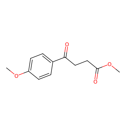 Methyl 4-(4-methoxyphenyl)-4-oxobutanoate structure