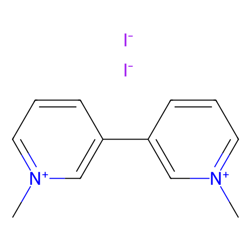 1,1'-Dimethyl-3,3'-bipyridinium diiodide structure
