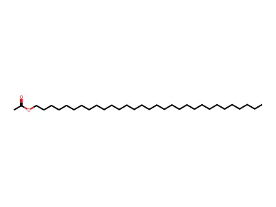 1-Triacontanol, acetate structure