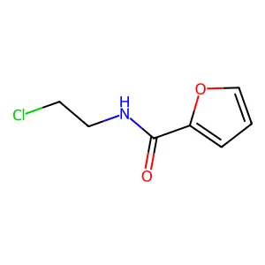 N-(2-Chloroethyl)-2-furamide structure