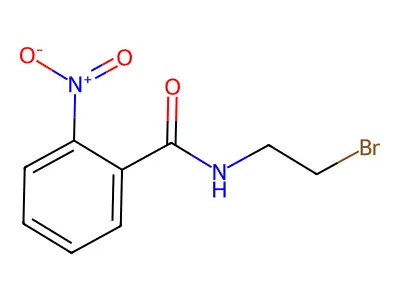 N-(2-Bromoethyl)-2-nitrobenzamide structure