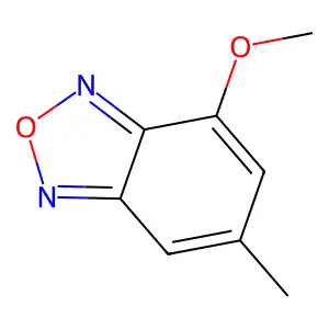6-Methyl-4-methoxy-benzofurazan structure