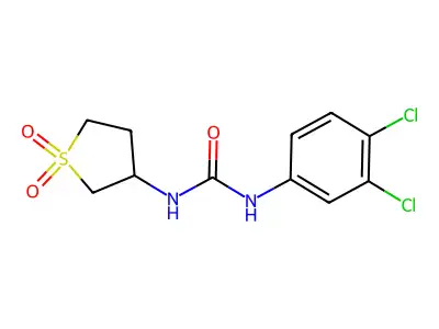1-(3,4-Dichlorophenyl)-3-(1,1-dioxidotetrahydrothiophen-3-yl)urea structure