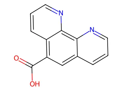1,10-phenanthroline-5-carboxylic Acid structure