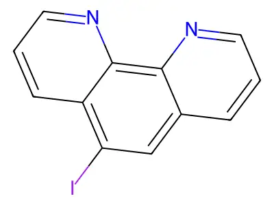 5-Iodo-1,10-phenanthroline structure