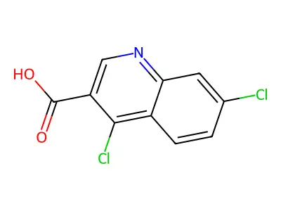 4,7-dichloroquinoline-3-carboxylic Acid structure