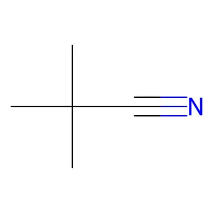 新戊腈 structure