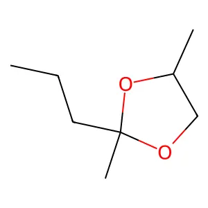 2,4-Dimethyl-2-propyl-1,3-dioxolane structure