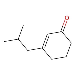 3-(2-Methylpropyl)cyclohex-2-en-1-one structure