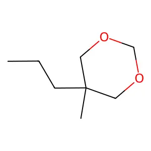 5-Methyl-5-propyl-1,3-dioxane structure