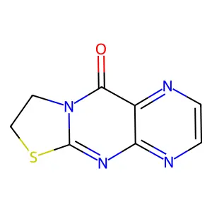 7,8-Dihydro-10H-[1,3]thiazolo[2,3-b]pteridin-10-one structure