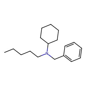 N-环己基-N-戊基苄胺 structure