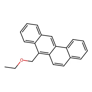 Benz(a)anthracene, 7-(ethoxymethyl)- structure