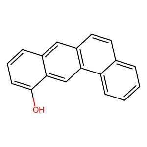 Benz(a)anthracen-11-ol structure