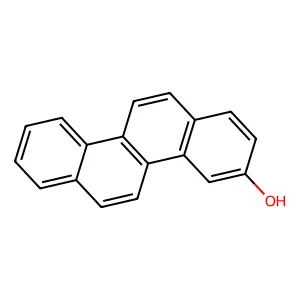 3-Hydroxychrysene structure
