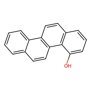 4-Hydroxychrysene structure