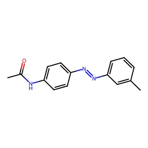 N-(4-((3-Methylphenyl)azo)phenyl)acetamide structure