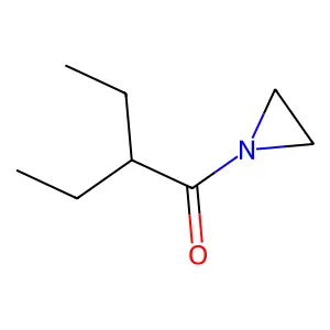 Aziridine, 1-diethylacetyl- structure