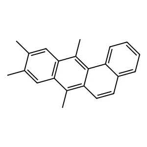 BENZ(a)ANTHRACENE, 7,9,10,12-TETRAMETHYL- structure