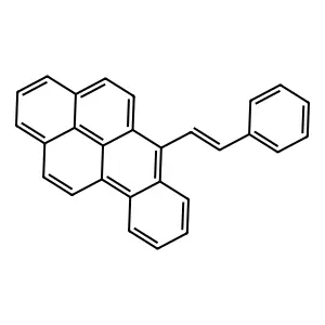 6-Styrylbenzo[a]pyrene structure