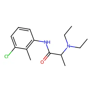 N-(3-Chloro-2-methylphenyl)-2-(diethylamino)propanamide structure