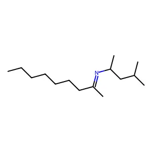 (2E)-N-(4-Methyl-2-pentanyl)-2-nonanimine structure